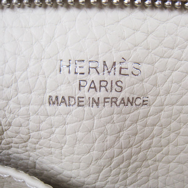 Knockoff Hermes Good News H Women Shoulder Bag Off-White H2801